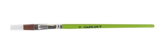 Pinceau plat Zahn Young Art 7210 nr 10