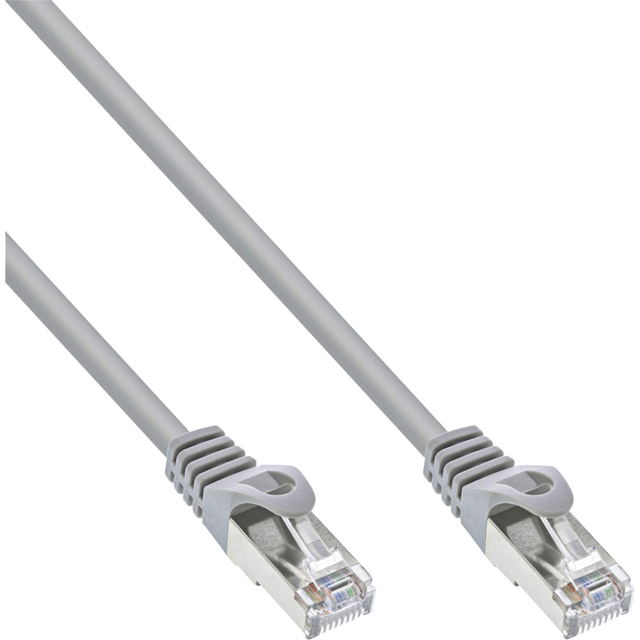 Kabel InLine Cat.5e U UTP 10 meter grijs