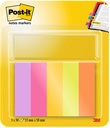 Marque-pages Post-it 670-5 TFEN 15x50mm Energetic 5 pièces