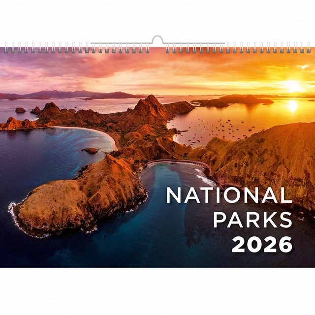 Calendrier 2026 Helma 365 31,5x45cm Parc nationaux