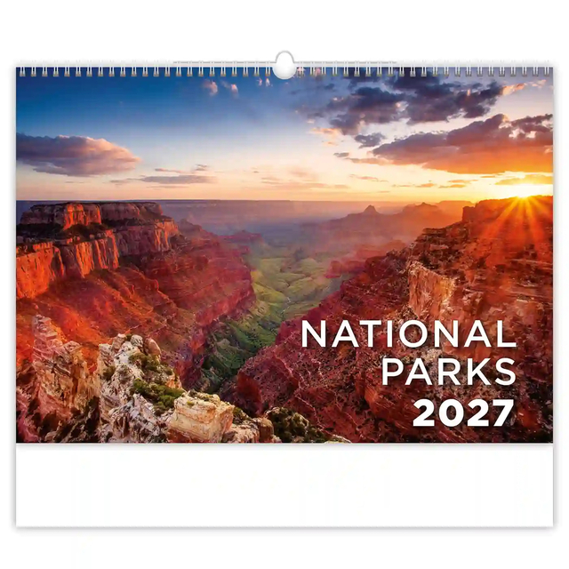 Calendrier 2027 Helma 365 31,5x45cm Parc nationaux