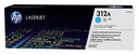 Cartouche toner HP CF381A 312A bleu