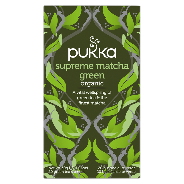 Thee Pukka supreme matcha green tea 20 zakjes