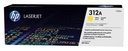Cartouche toner HP CF382A 312A jaune