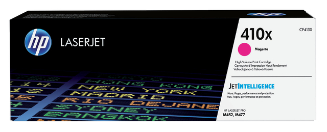 Cartouche toner HP CF413X 410X rouge