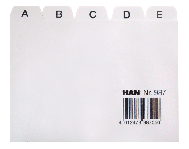 Alphabet HAN A7 HA-987 gris clair