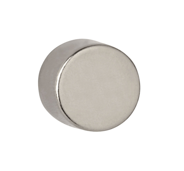 Magneet MAUL Neodymium rond 12x10mm 5.3kg 4 stuks