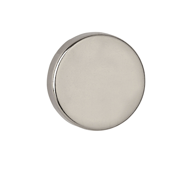 Aimant néodyme MAUL rond 20x5mm 6,2kg 4 pièces