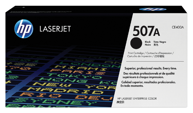 Cartouche toner HP CE400A 507A noir