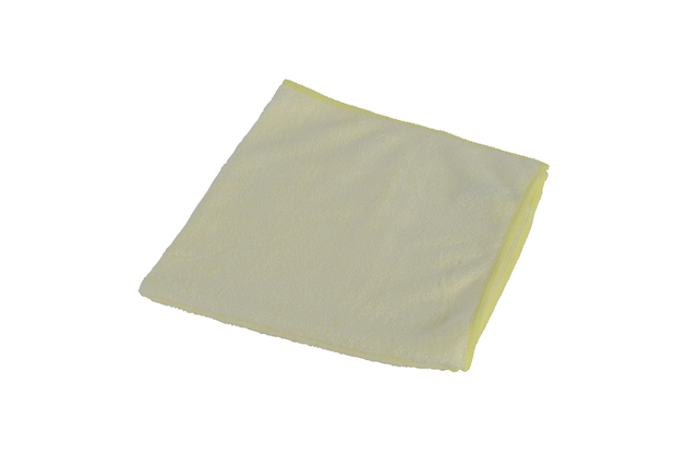 Chiffon microfibre Cleaninq Basic 38x38cm jaune 5 pièces