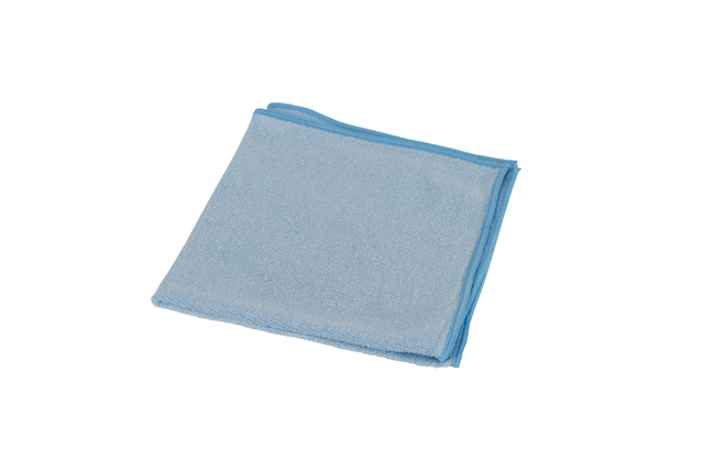 Microvezeldoek Cleaninq basic 38x38cm blauw 5 stuks