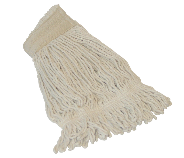 Serpillière à franges Cleaninq avec bande coton bouclé 450g