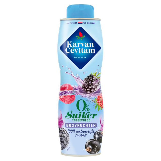 Sirop Karvan Cevitam Fruits des bois sucre 0% 600ml