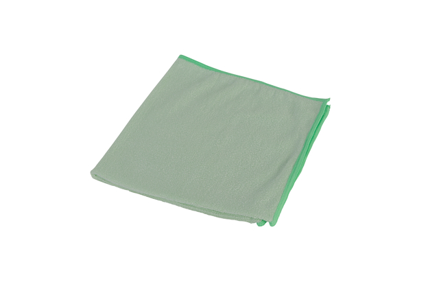 Chiffon microfibre Cleaninq light 38x38cm vert 5 pièces