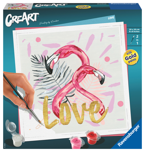 Peinture par numéros CreArt Love