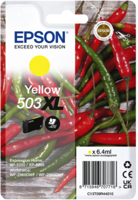 Cartouche d'encre Epson 503XL T09R44 jaune