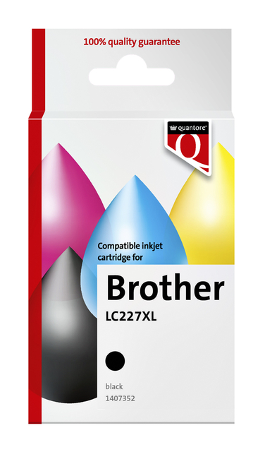 Cartouche d''encre Quantore alternative pour Brother LC227XL noir