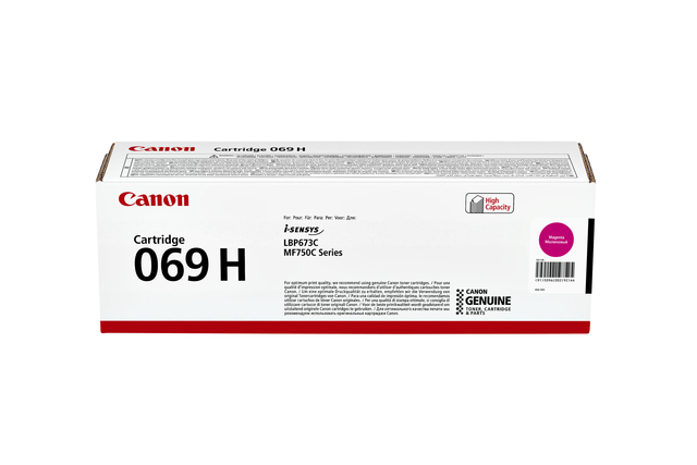 Cartouche toner Canon 069H rouge