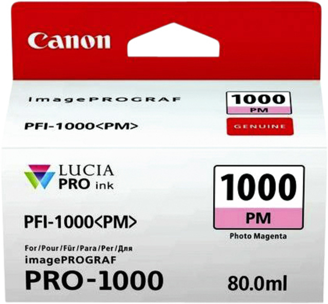 Cartouche d'encre Canon PFI-1000 photo rouge