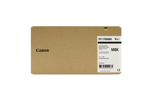 Cartouche d'encre Canon PFI-1700 noir mat