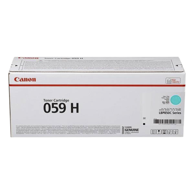 Cartouche toner Canon 059H bleu