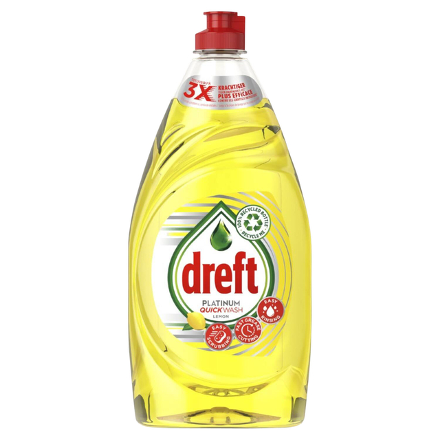 Afwasmiddel Dreft Citroen Platinum Quickwash 780ml