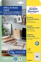 Etiquette Avery LR-3666-10 38x21,2mm recyclé blanc 650 pièces