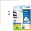 Etiket HERMA recycling 10738 210x297mm wit 80 stuks