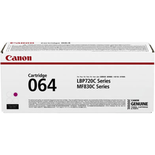 Cartouche toner Canon 064 rouge