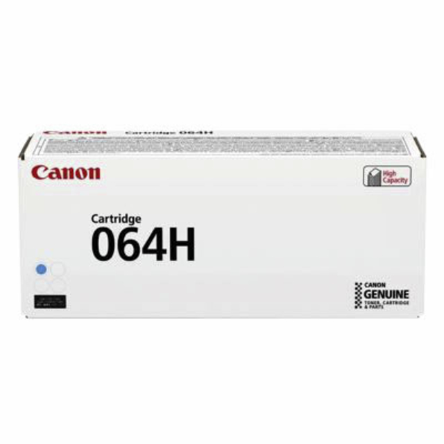 Cartouche toner Canon 064H bleu