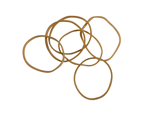 Elastique n°14 Standard Rubber Bands 50x1,5mm 1kg brun 5333 pièces