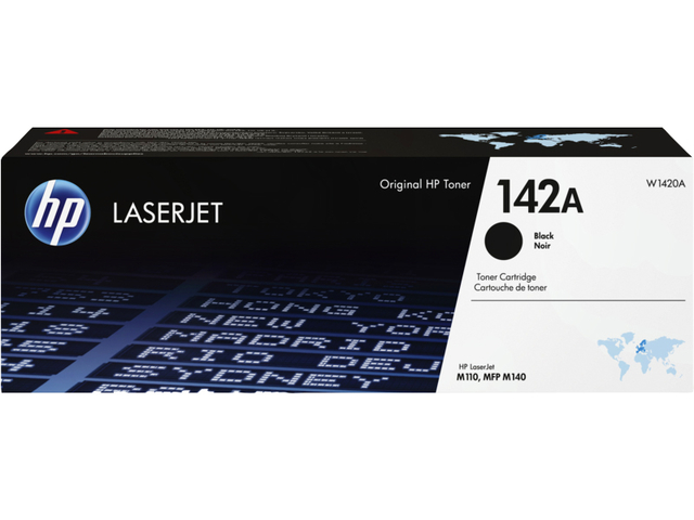 Cartouche toner HP 142A W1420A noir