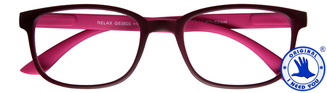 Lunettes de lecture I Need You +1.50 dpt Rainbow rouge-rose