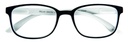 Lunettes de lecture I Need You +1.00 dpt Relax noir-blanc