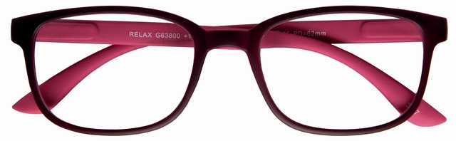 Leesbril I Need You +3.00 dpt Relax rood-roze