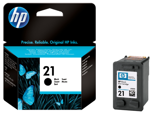 Inktcartridge HP C9351A 21 zwart