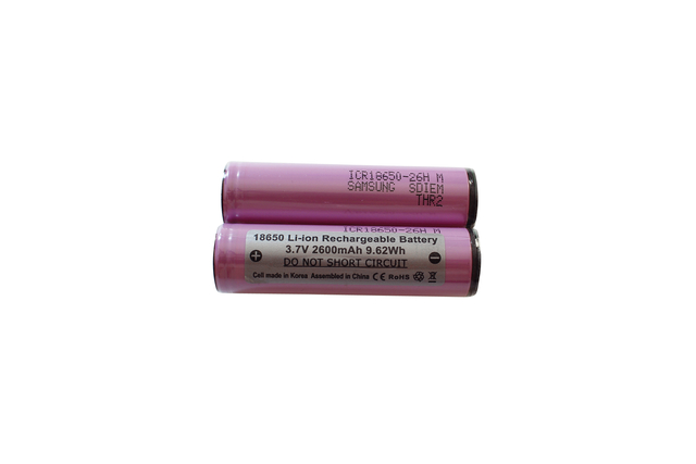 Pile 18650-26H protection PCB 2600mAh 3,7V