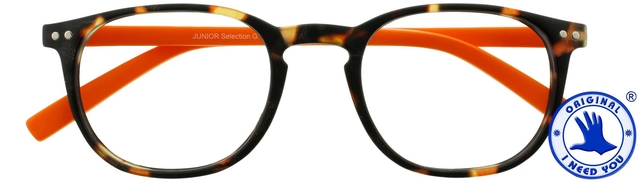 Lunettes de lecture I Need You +2.00 dpt Junior Selection brun-orange