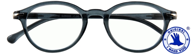 Lunettes de lecture I Need You +2.50 dpt Tropic gris