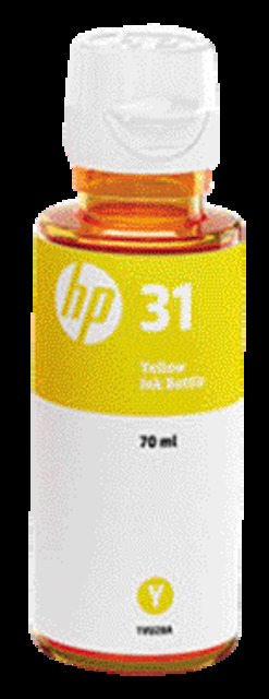 Recharge encre HP 31 1VU28AE 31 jaune