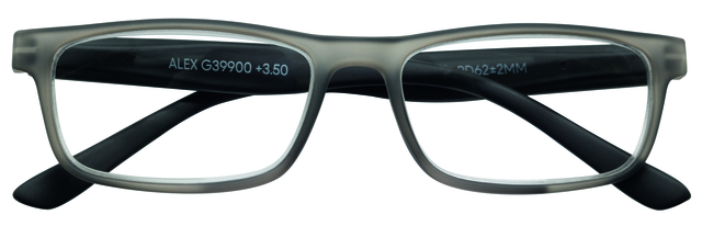 Lunettes de lecture I Need You +1.00 dpt Alex anthracite-noir