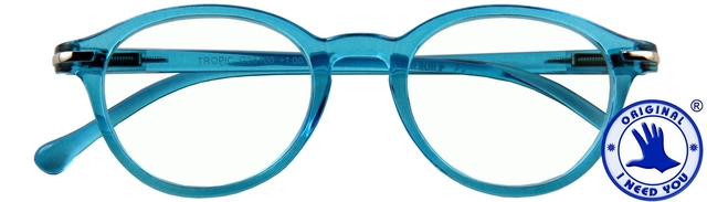 Lunettes de lecture I Need You +1.00 dpt Tropic bleu