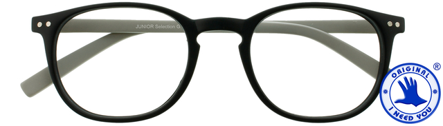 Lunettes de lecture I Need You +2.00 dpt Junior Selection noir-gris