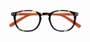 Leesbril I Need You +2.50 dpt Junior Selection bruin-oranje