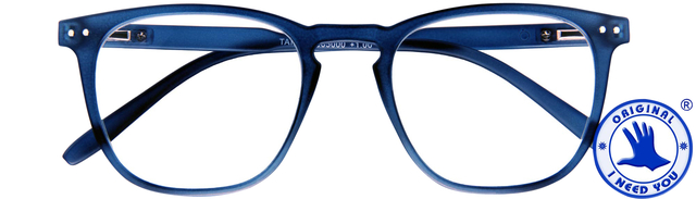 Lunettes de lecture I Need You +2.00 dpt Tailor bleu foncé