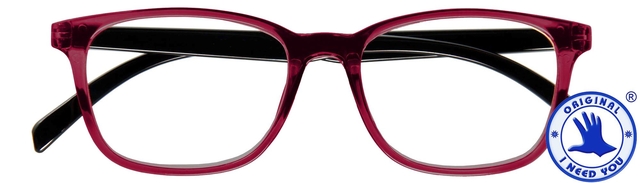 Lunettes de lecture I Need You +1.50 dpt Lucky rouge