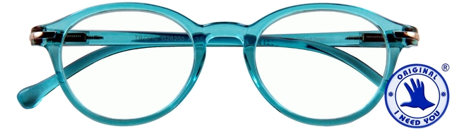 Lunettes de lecture I Need You +2.50 dpt Tropic turquoise