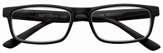 Lunettes de lecture I Need You +2.50 dpt Alex noir