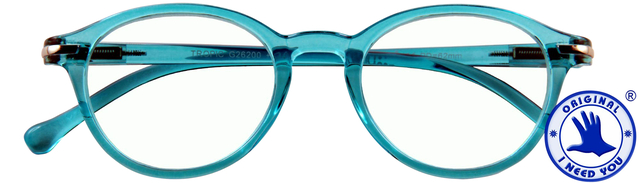 Lunettes de lecture I Need You +1.00 dpt Tropic turquoise