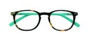 Leesbril I Need You +1.00 dpt Junior Selection bruin-turquoise